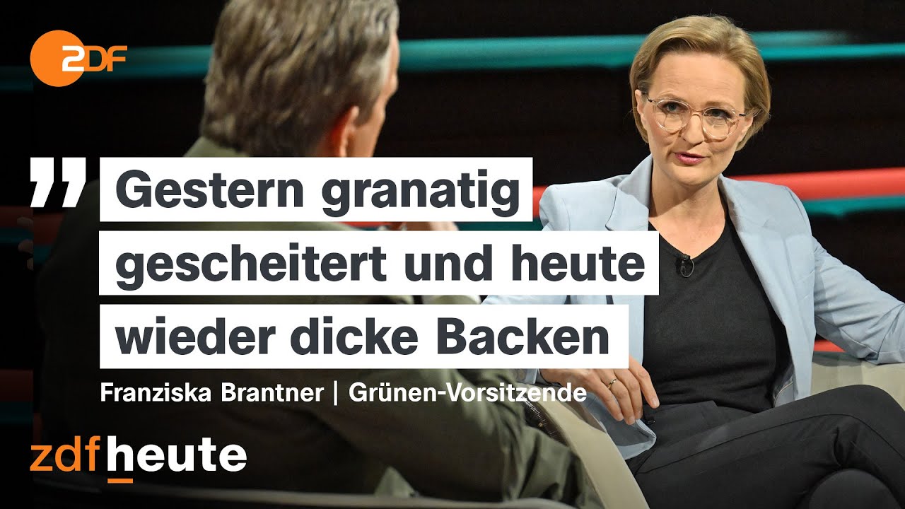 CSU-Generalsekretär Huber attackiert Grüne | Markus Lanz vom 07. Mai 2025
