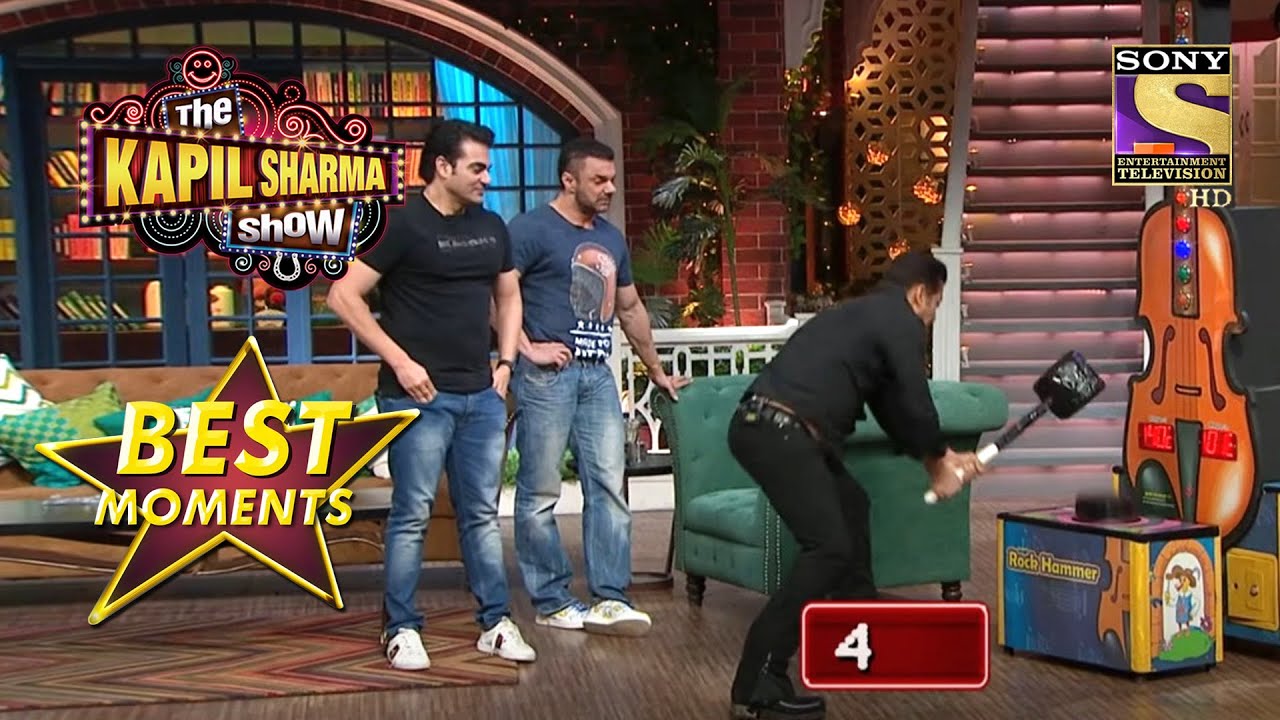 The Kapil Sharma Show | Salman Khan Ne Hatoda Maarke Ki Apni Strength Check | Best Moments