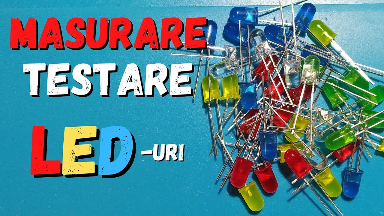 Cum masuram si alimentam corect o dioda tip LED