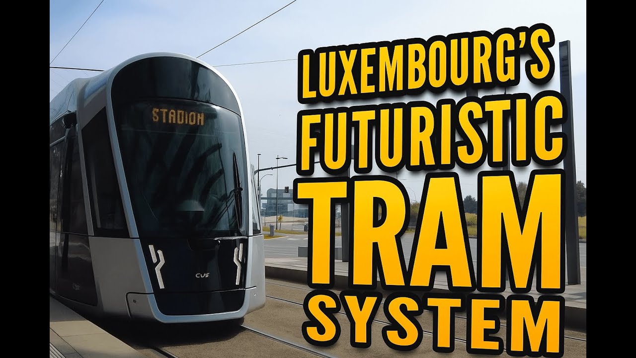 🇱🇺 I Rode Luxembourg’s FREE Tram – Here’s What Happened!