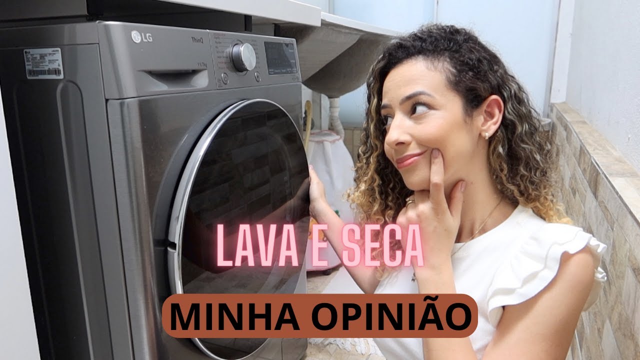 VALEU A PENA INVESTIR? LAVA E SECA LG VC4 11KG - CV5011TS4