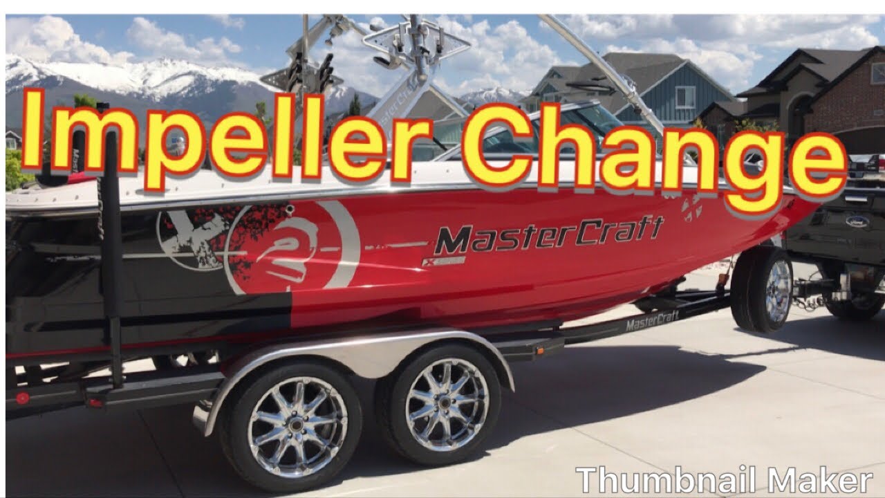 Mastercraft boat Impeller change Indmar 5.7L mcx mastercraft x2