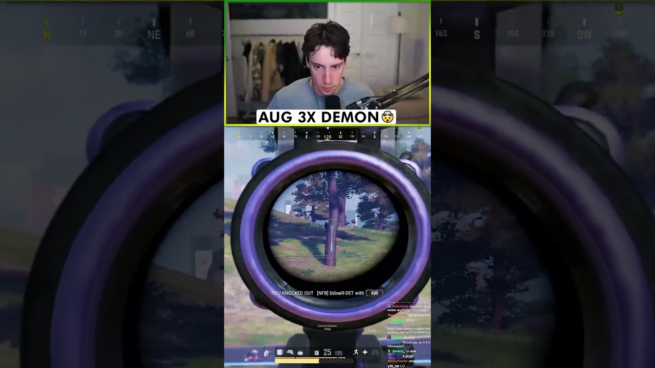 This is what peak spray control looks like in PUBG...