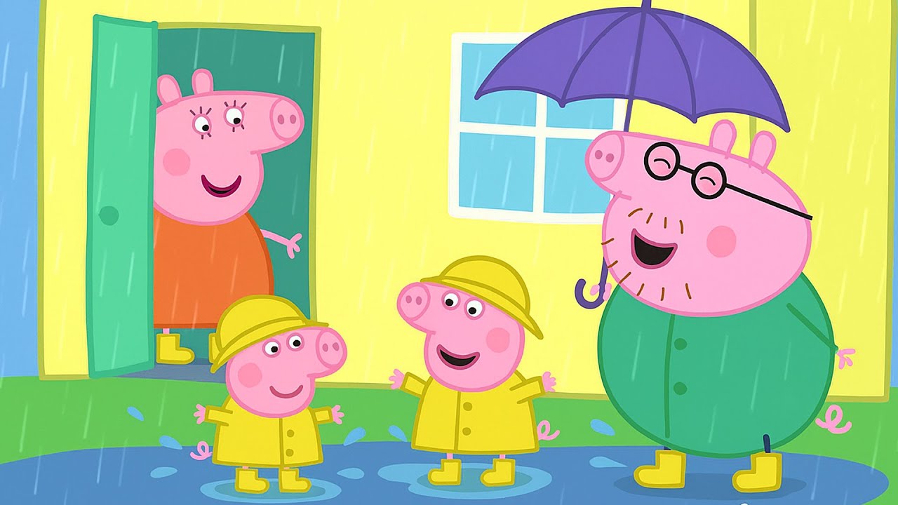 Peppa Pig And The Rainy Day Adventure! 🌧️🐷 | Peppa Pig Funny Animation