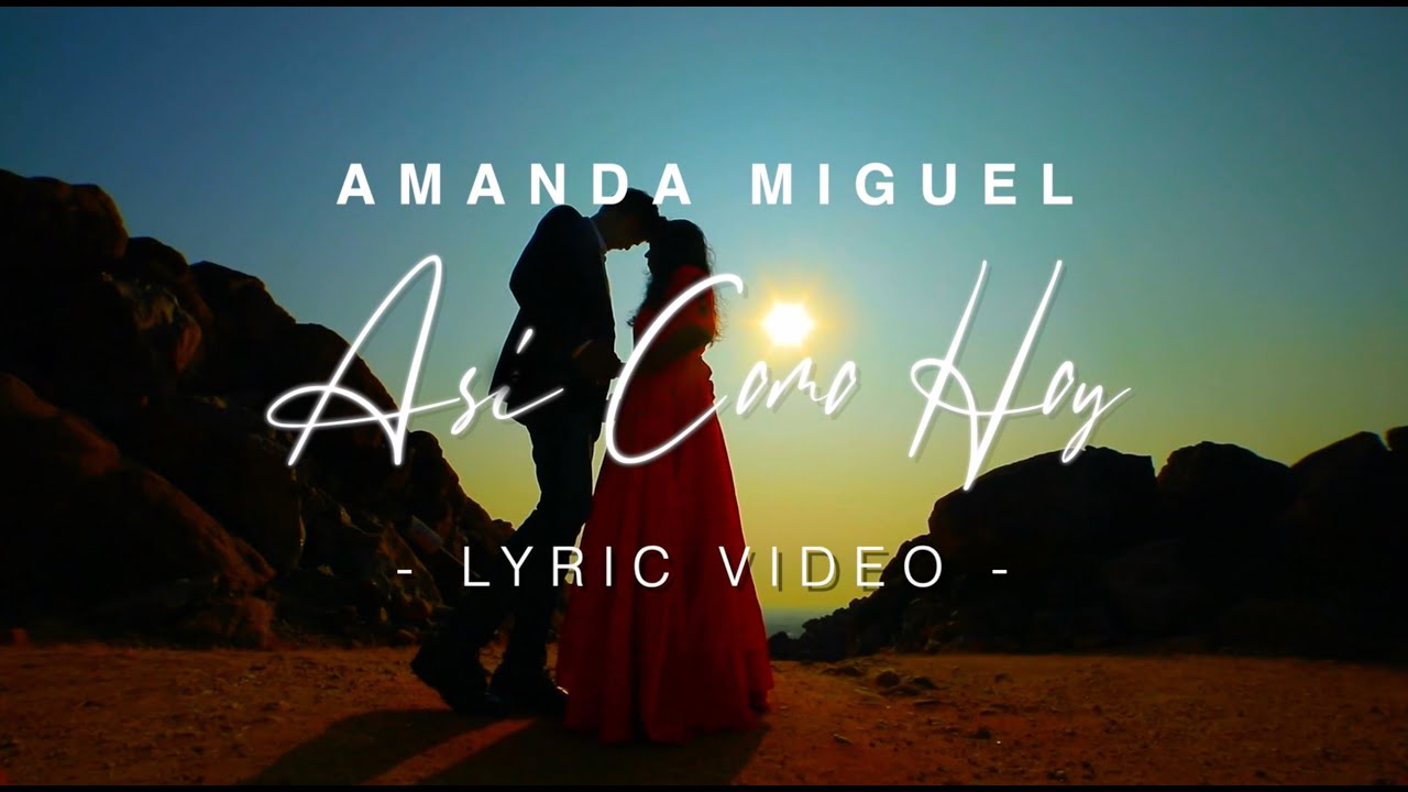 Amanda Miguel - Así Como Hoy (Lyric Video)