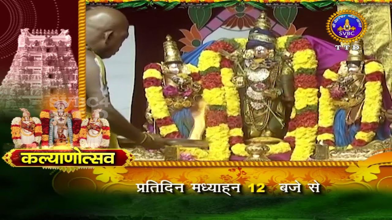 Promo || Srivari Kalyanam || Tirumala || Hindi || SVBC4 TTD