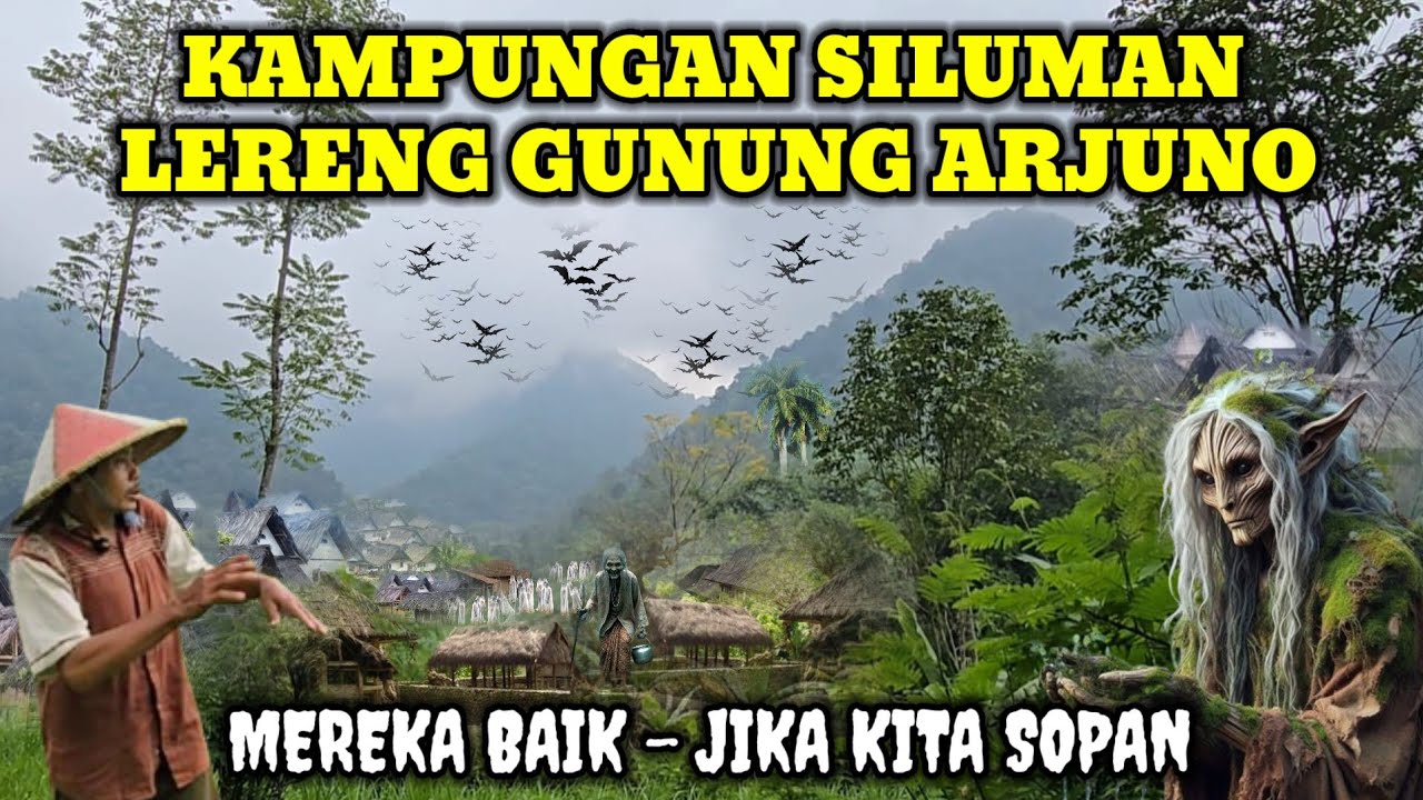Ngeri !! Kampung Siluman Lereng Gunung Arjono|| Bekas Perkampungan Kuno Majapahit