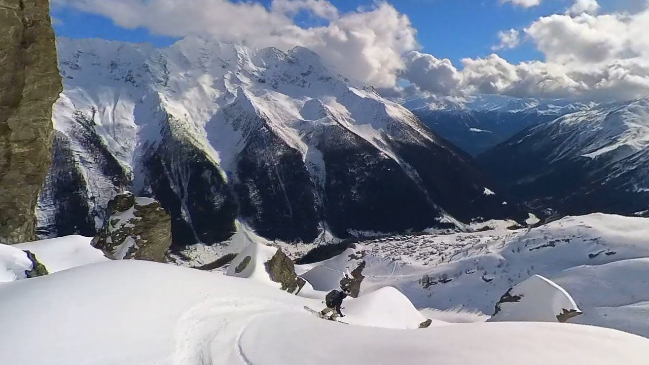 Freeride/Skitour auf der Lauchernalp (nicht Chamonix) - Niwen, Hockenhorn, Gasterntal