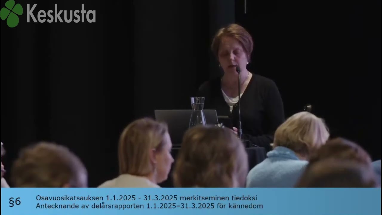 Ruhmäpuheenvuoro aluevaltuustossa 27.5.2025