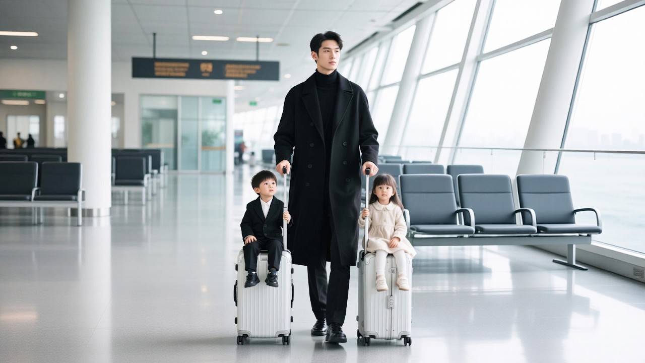 【Multi SUB】女孩帶著兩個萌娃回國找爹地，一下飛機便遇見他，本來以為他是個窮光蛋，沒想到他竟是千億霸總，還​​是自己的老闆！💗#愛情#萌寶#好劇推薦