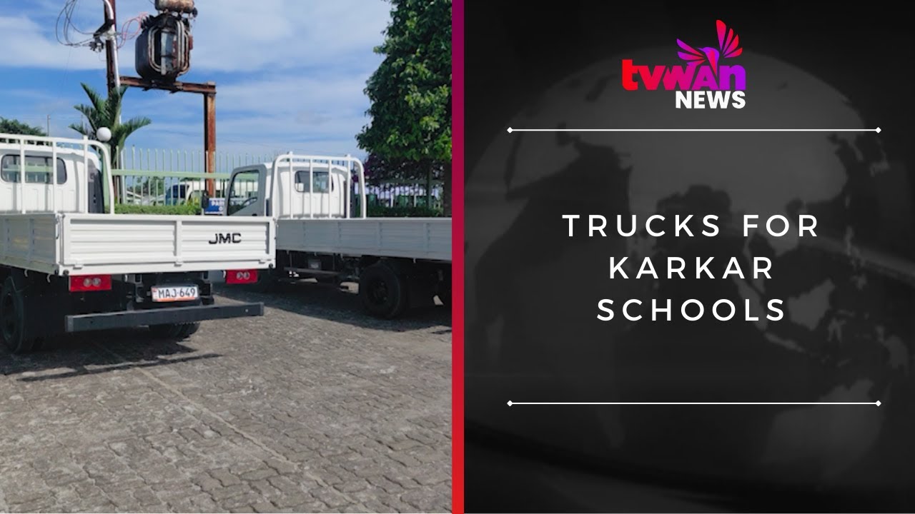 Trucks for Karkar schools
