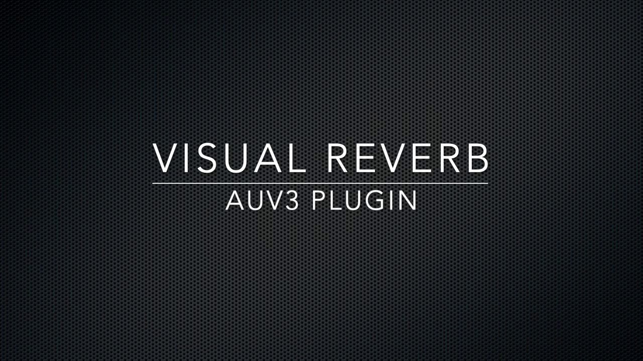 4Pockets Visual Reverb AUv3 Plugin for iPad