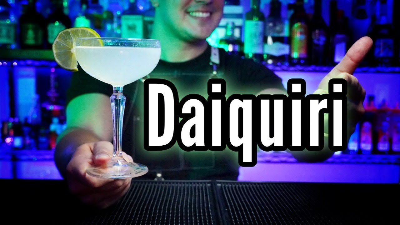 🍸 Cocktail Daiquiri #short UN GRAN CLASICO 💚
