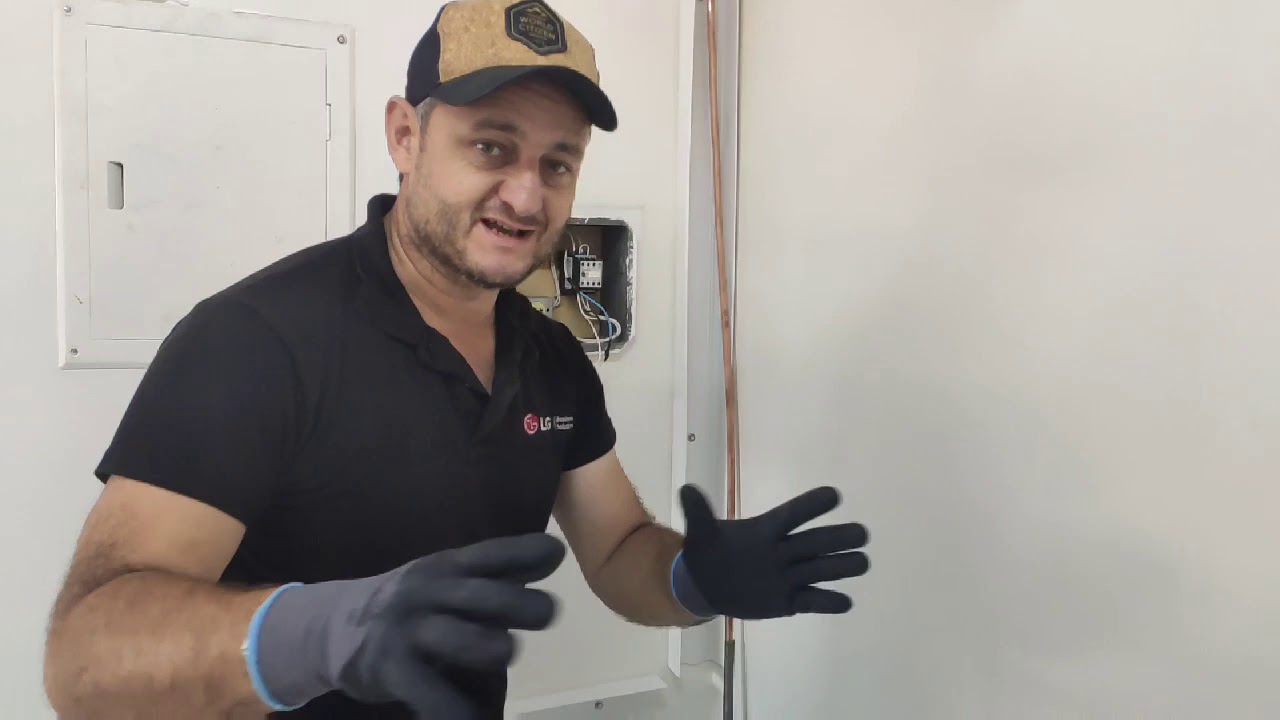 Como instalar ar condicionado no Drywall e esconder Tubulação com canaleta !!!