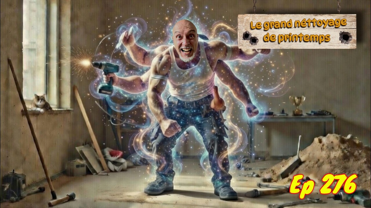 Ep 276 Le grand nettoyage de printemps #renovation #construction