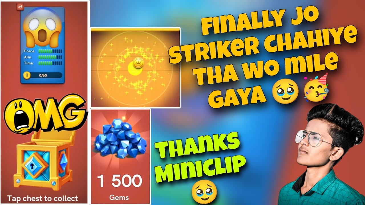 Carrom Pool New Striker Open 😱 | New Striker Open Carrom Pool | carrom Pool | Carrom Board
