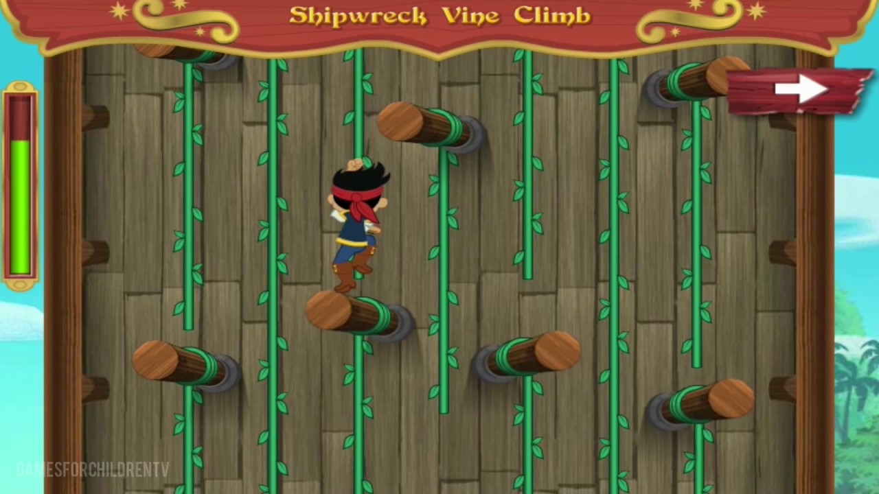 Jake and the NeverLand Pirates - Full Game of Never Land - Walkthrough - Disney Jr. Game