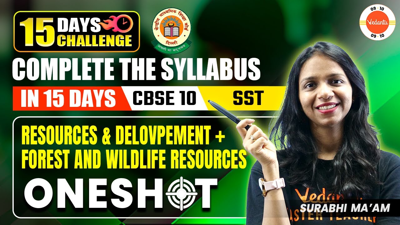 Resources and Development + Forest and Wildlife Resources in One Shot | Class 10 SST | CBSE 2024