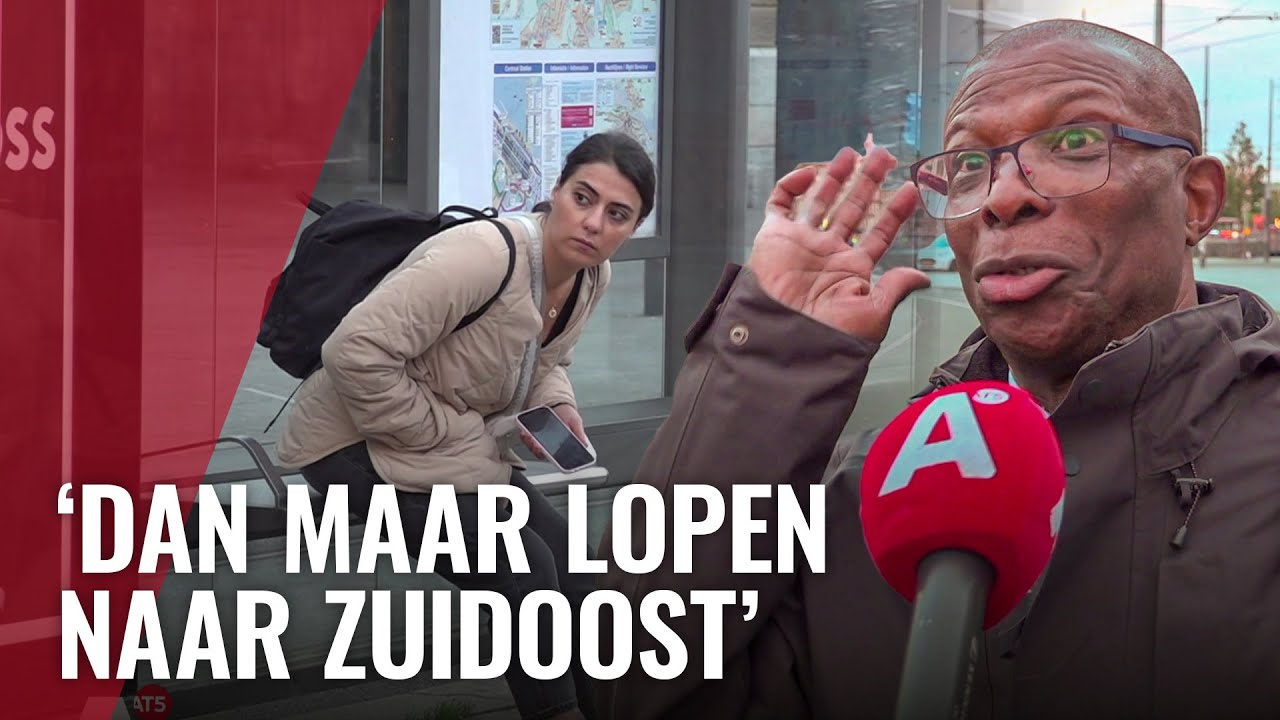 Geen trams en metro's door staking GVB