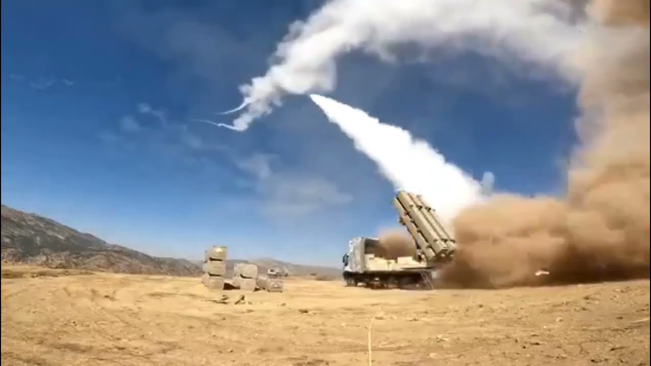 the #Iranian #Fath-360 striking terrorist hideouts in #Iraq