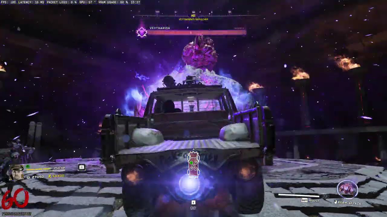 Ashes Of The Damned Cursed T2 Round 60 Boss Fight After Nerf Revert (for T3 Dragon Head Relic Trial)