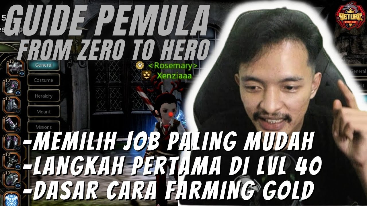 Guide Pemula - Udah Level 40 Harus Ngapain ? Gapunya Equip ?  - Dragon Nest Return | DN Return 2023