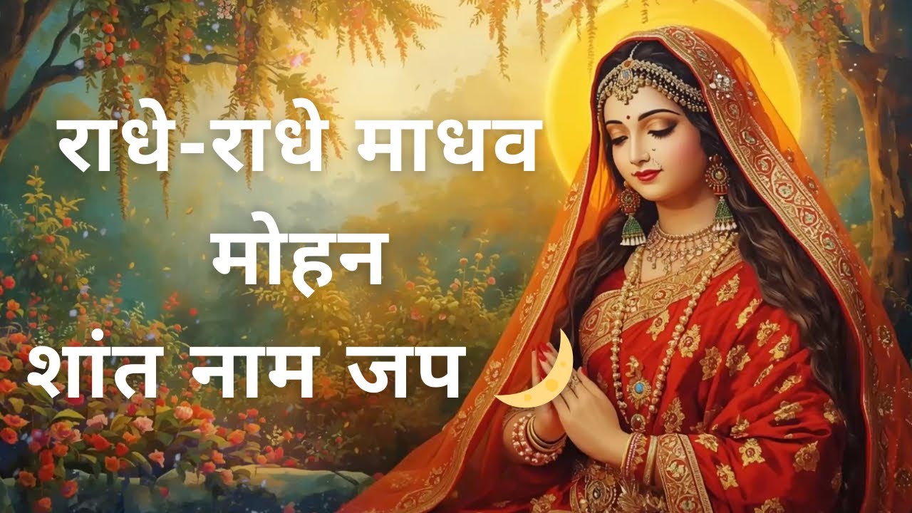 राधे-राधे माधव मोहन 🕉️ | मन को शांति देने वाला नाम स्मरण | Peaceful Chant