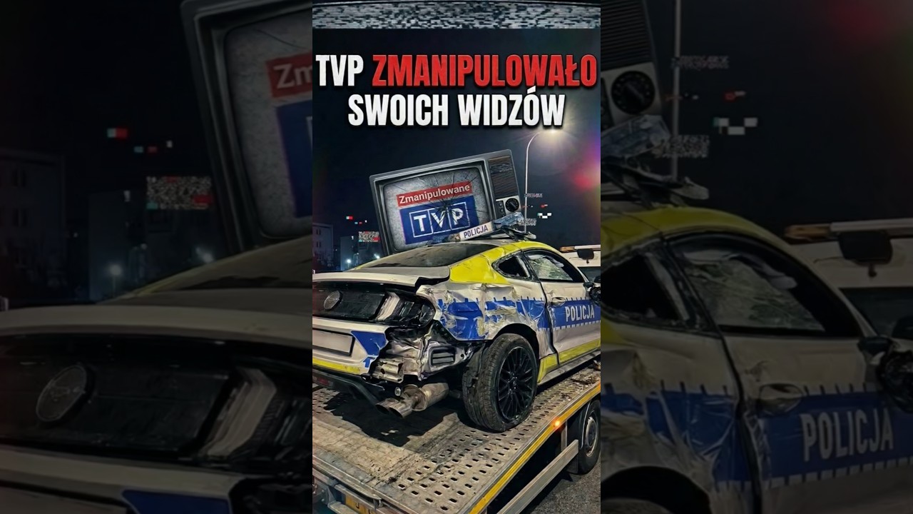 TVP UŻYŁO MOJEJ ROLKI, ŻEBY ZMANIPULOWAĆ SWOICH WIDZ&Oacute;W! 😡#mustang #mustanggt #policja #polskapolicja
