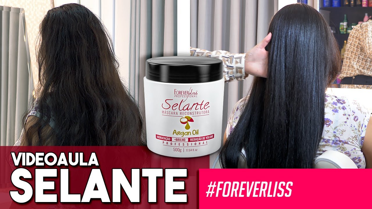 Passo a Passo Selante T&eacute;rmico Argan Oil Forever Liss