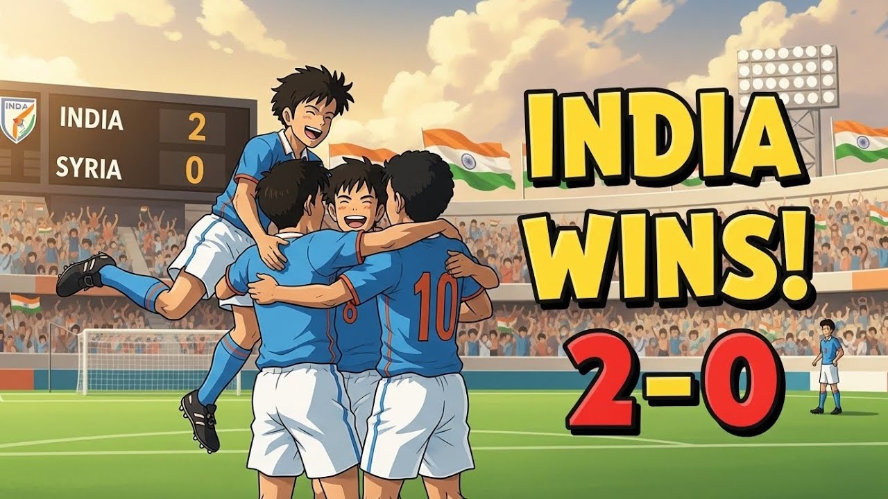 IND vs SYR MATCH|AFC ASIAN CHAMPIONSHIP 🏆|FL2026 