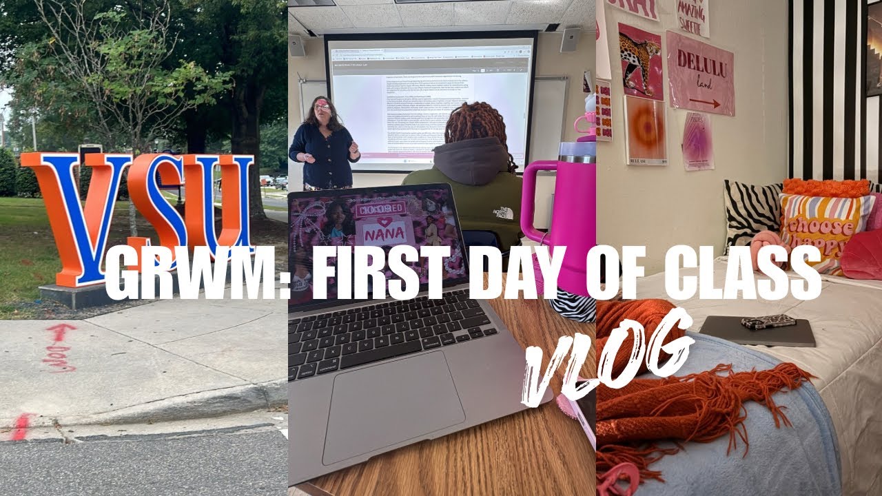 GRWM: FIRST DAY OF CLASS | JUNIOR YEAR // HBCU ★ UNI DARIES EP 1 + YAPPING!!!