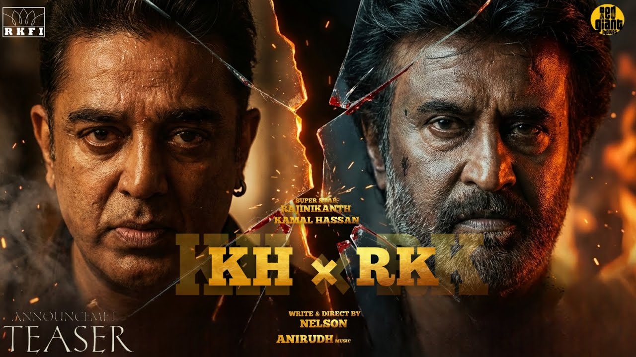 KH X RK - Announcement Teaser | Rajini Kanth | Kamal Haasan | Red Giant Movies | RKFI