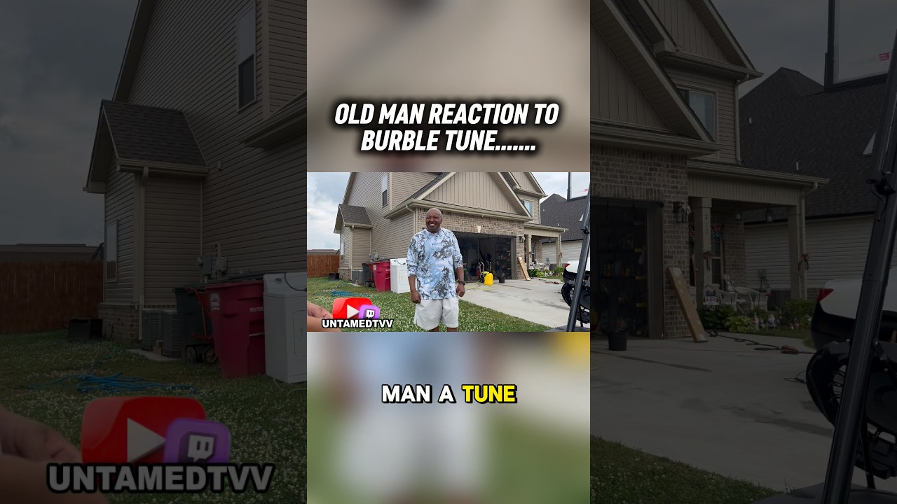 Old man reaction to burble tune😳🤦🏾‍♂️. 