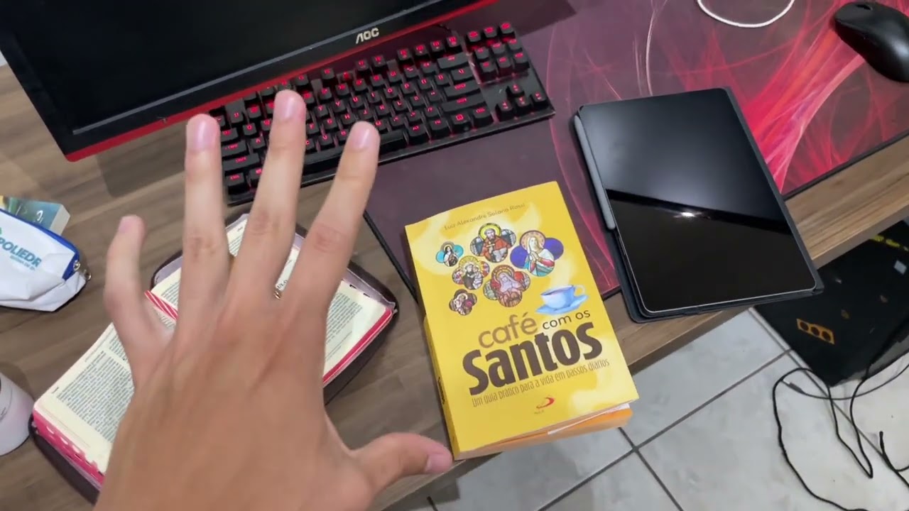 uma manhã produtiva de um jovem antes de voltar pra faculdade 