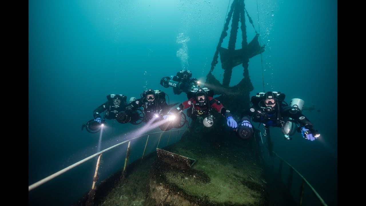 GUE divers Scooter in Hemmoor 28.09.2019