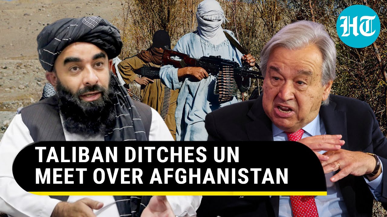 Taliban Clashes With UN Chief Guterres Over Afghan Doha Huddle | Watch Fiery Faceoff