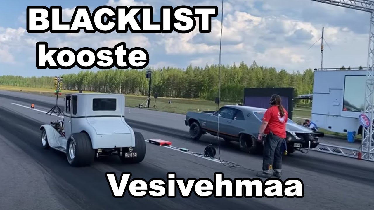 Uutta mielenkiintoista kalustoa Blacklist Street Race sarjaan!