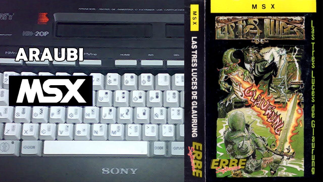 Las Tres Luces de Glaurung (Erbe Software, 1986) MSX [797] Walkthrough