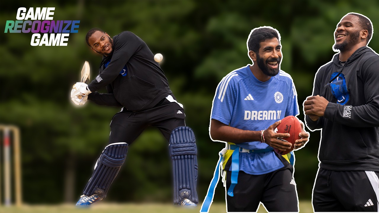 Micah Parsons vs. Team India Cricket Star @JaspritBumrah1993 in 🏏🏈 Challenge
