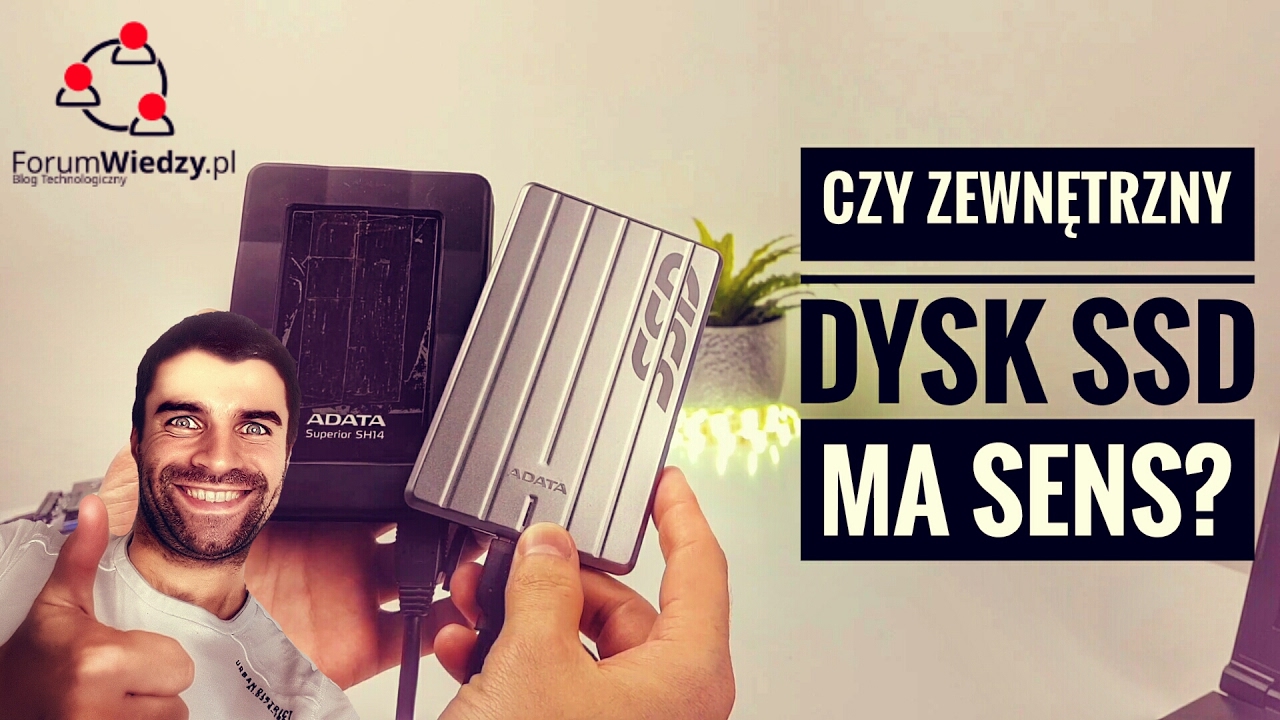 ADATA SC660H Dysk Zewnętrzny SSD USB 3.0 vs HDD #SpeedTest | ForumWiedzy