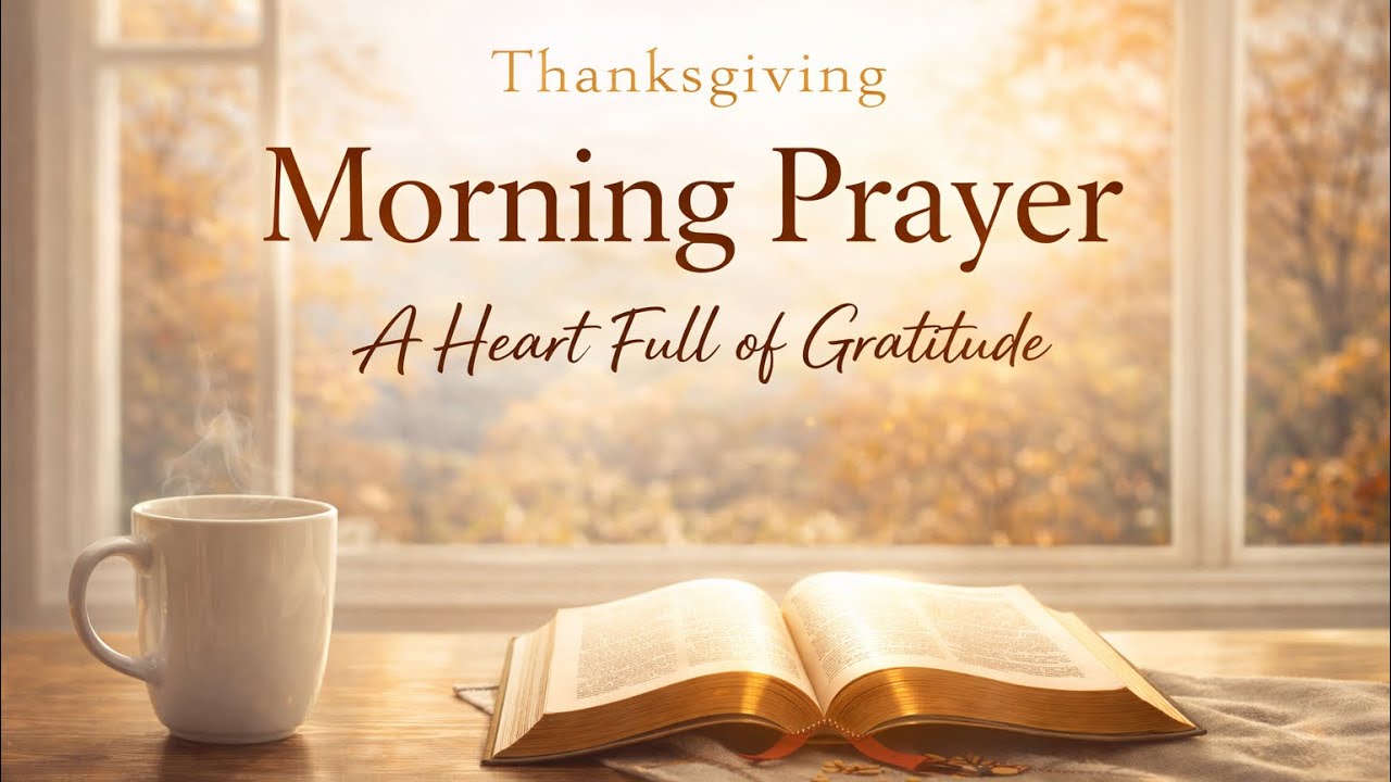 Morning Thanksgiving Prayer | Start Your Day With Gratitude & a Thankful Heart