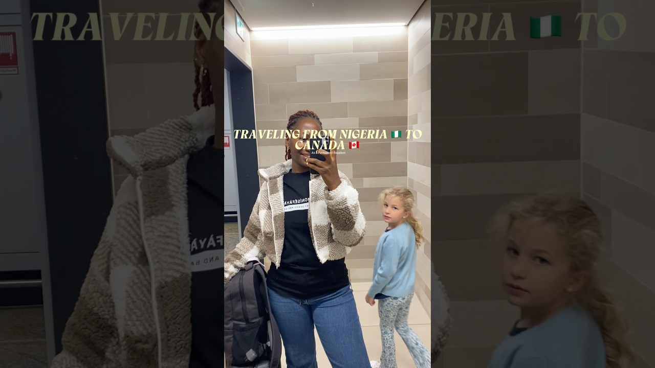 Видеоблог о путешествии из Нигерии в Канаду! С Lufthansa