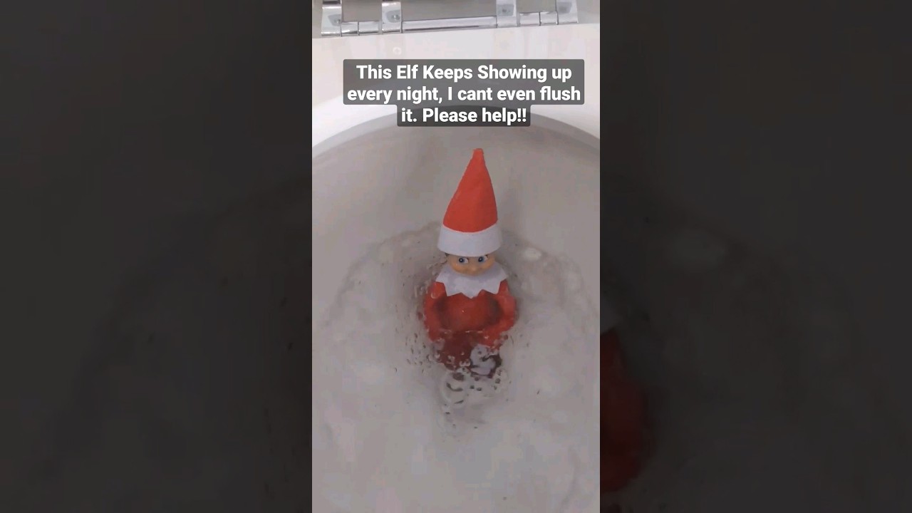 Elf on a shelf, I can't get rid of this thing. 