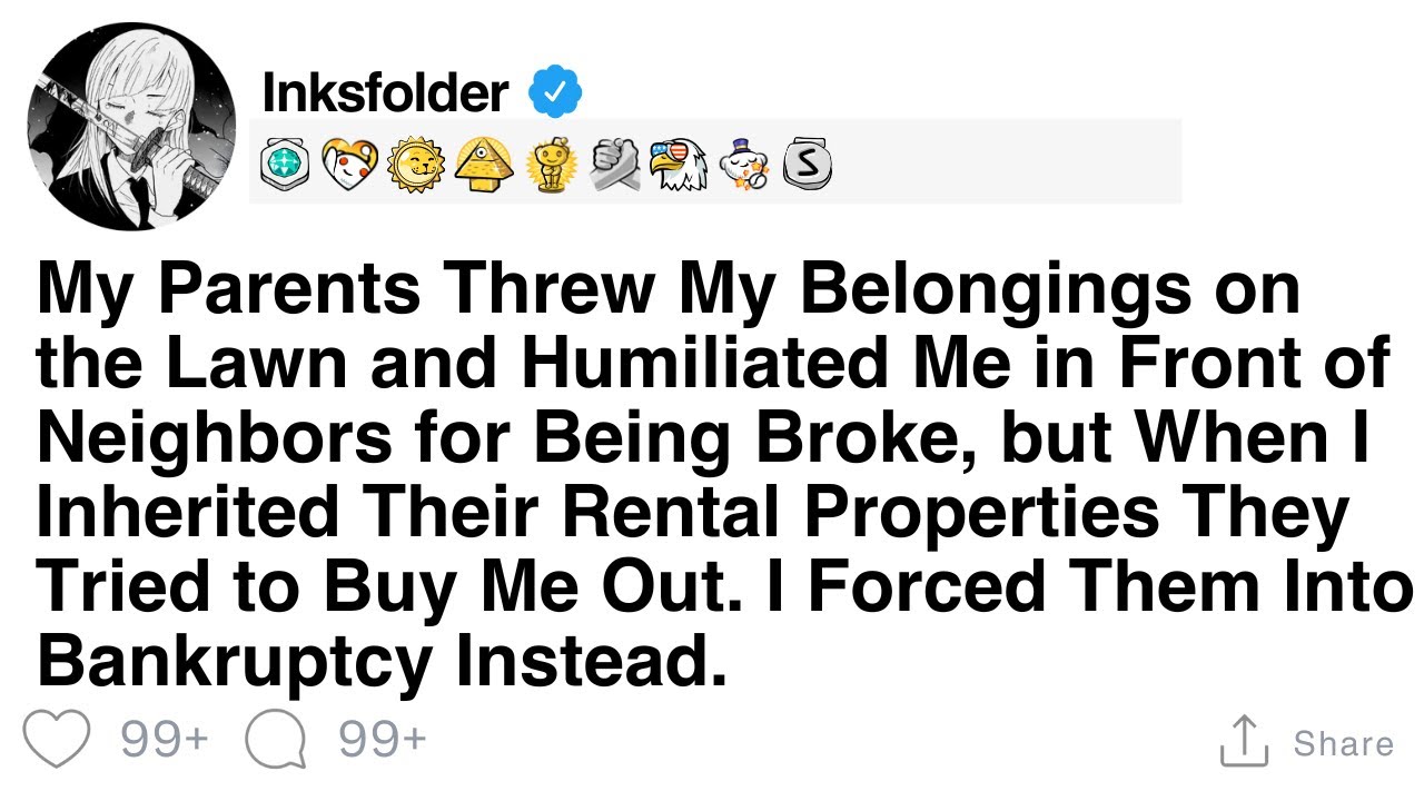 My Parents Threw My Belongings on the Lawn and Humiliated Me in Front of Neighbors for Being Broke..