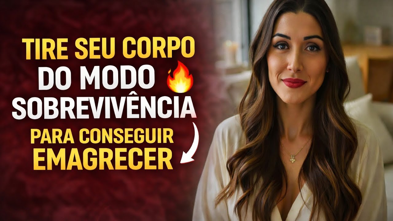 Tire seu corpo do modo sobrevivência para conseguir emagrecer 