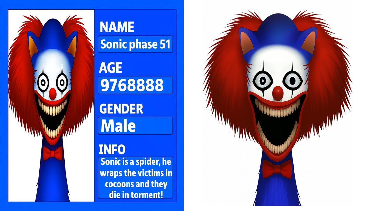 🌟 Sprunki OC: Sonic Phase 55→1 (NEW UPDATE) — Full GALLERY | NEW MOD 2025