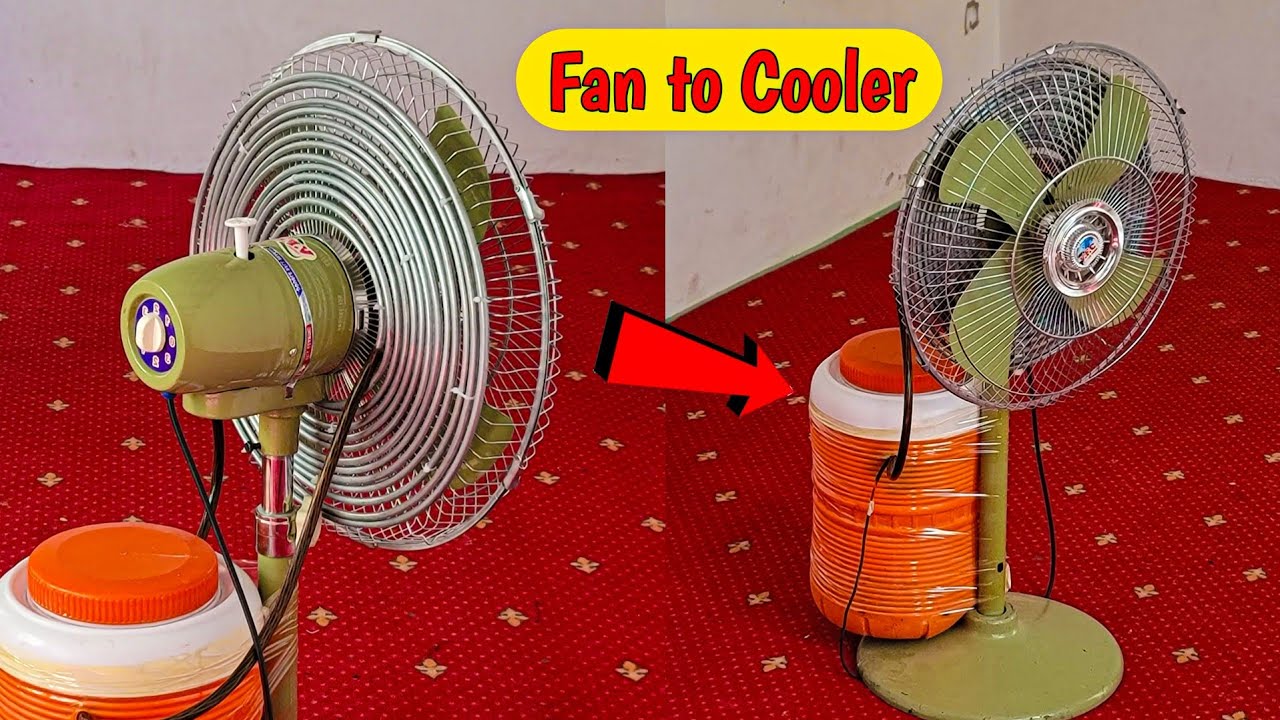 How To Turn Your Fan Into An Airconditioner  AC 