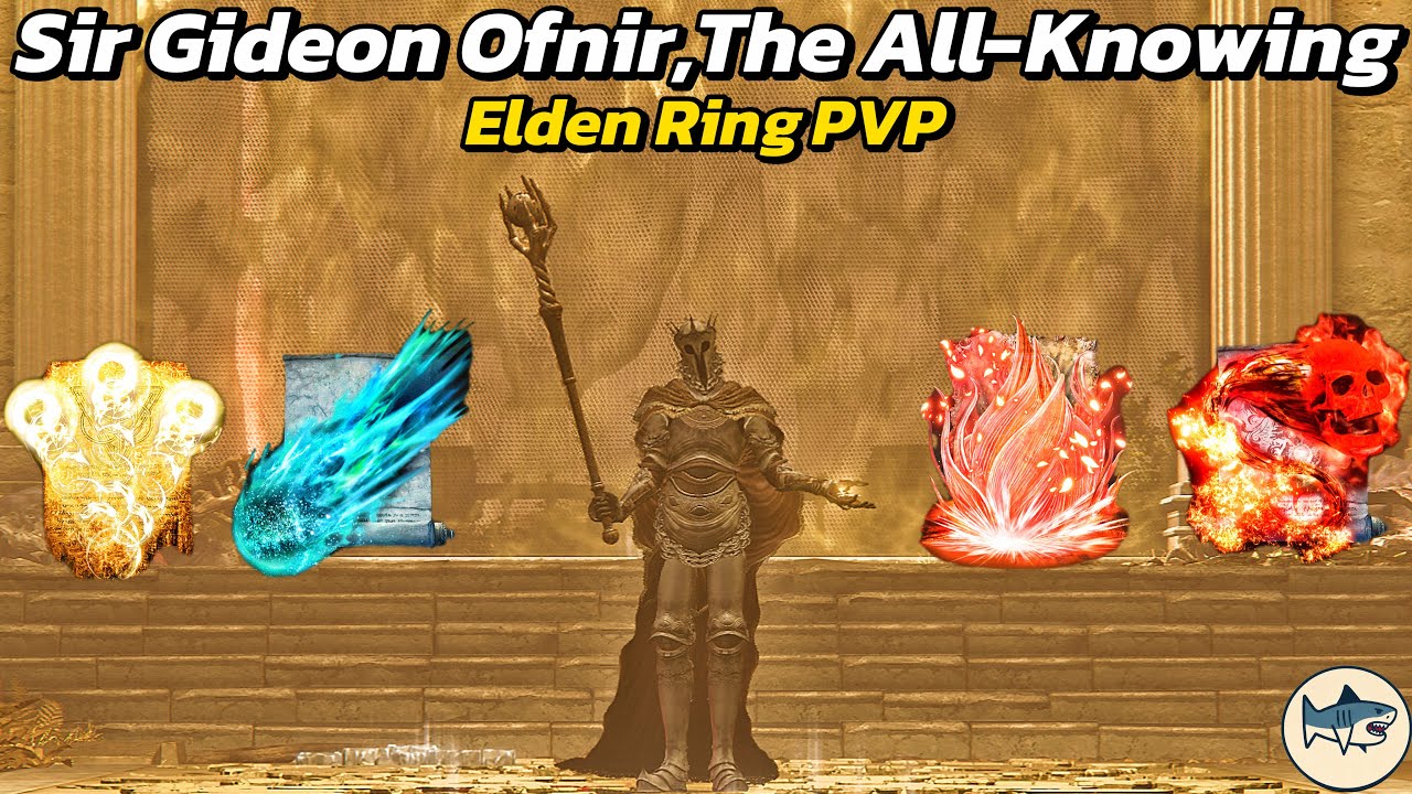 Sir Gideon Ofnir, The All-Knowing PVP Build | Elden Ring 