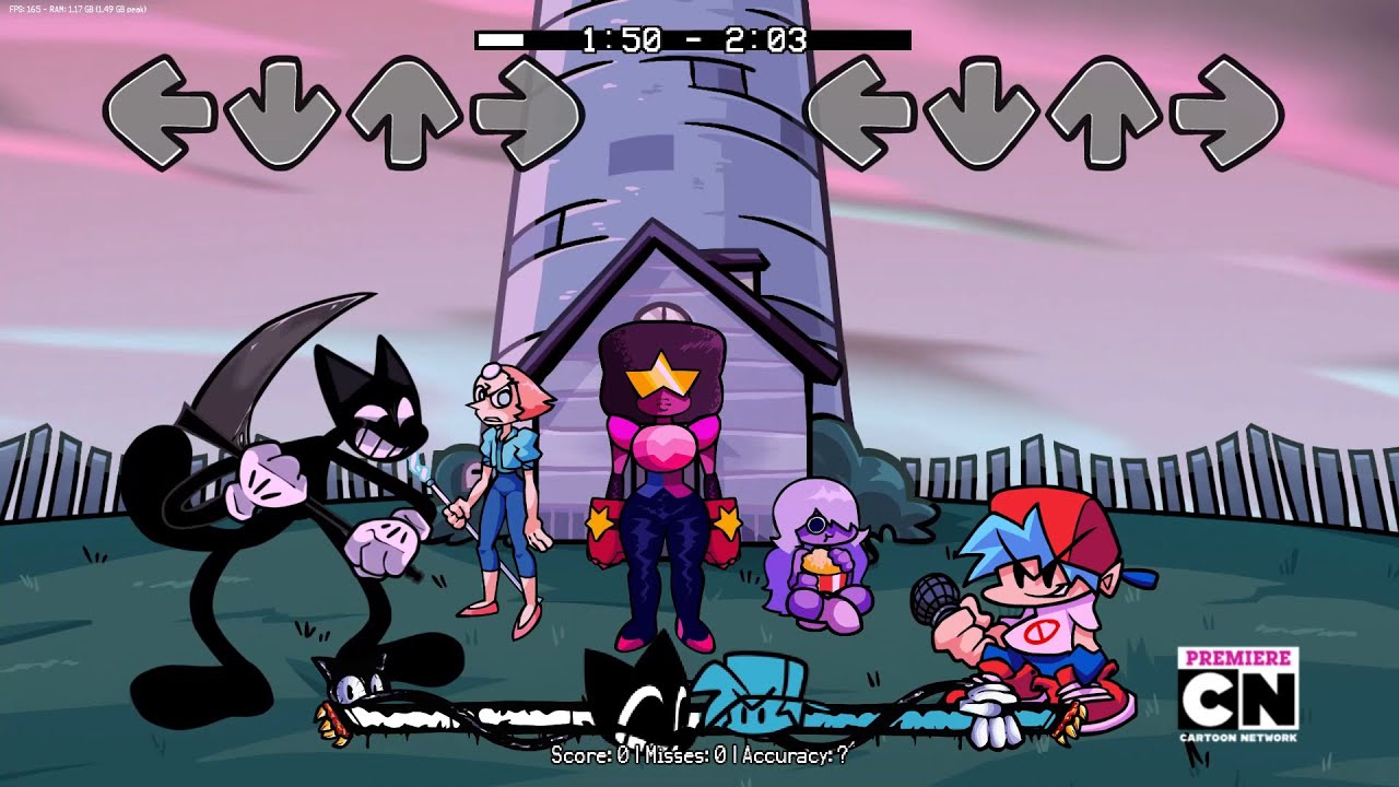 Friday Night Funkin': Vs. Cartoon Cat V2 - Cartoon Jam