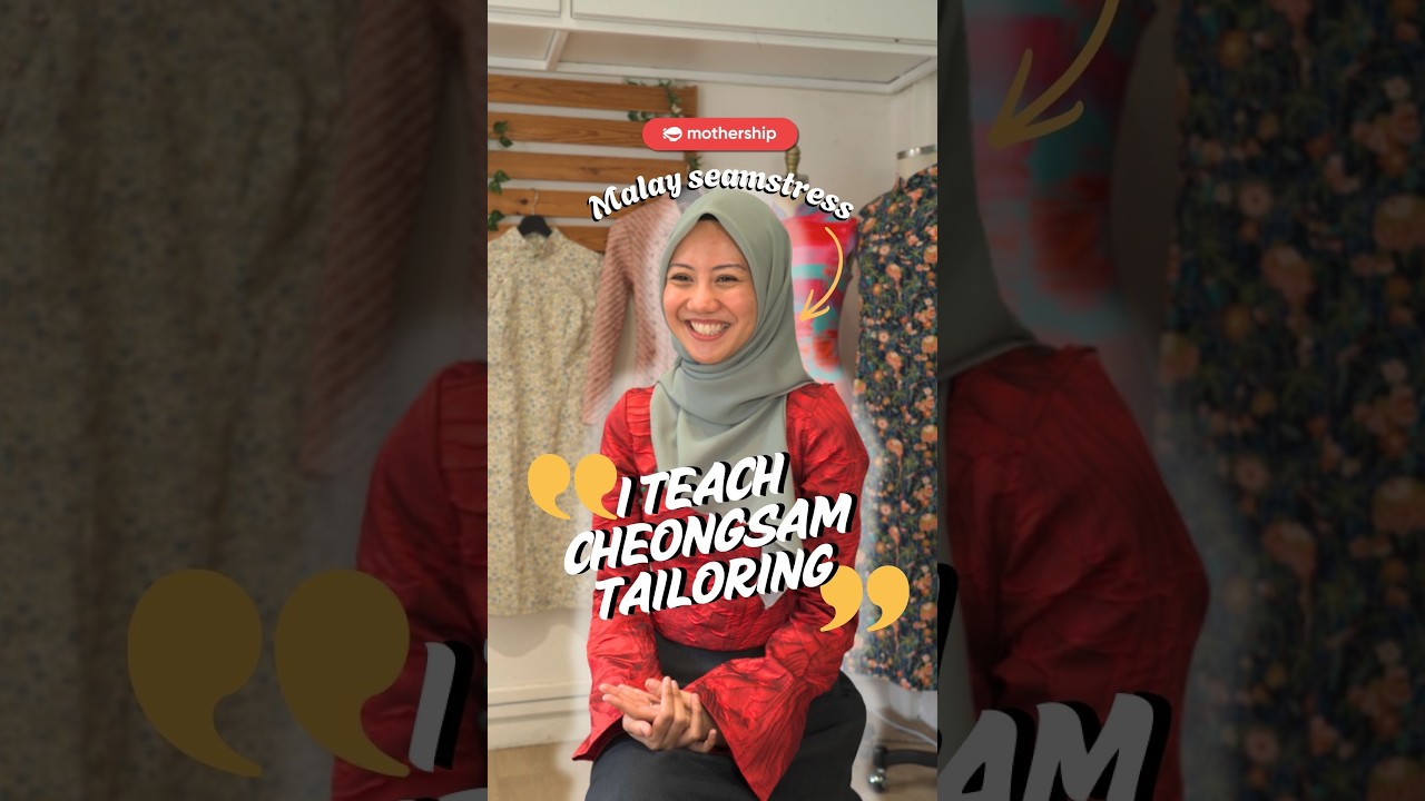 Malay seamstress who teaches Cheongsam tailoring